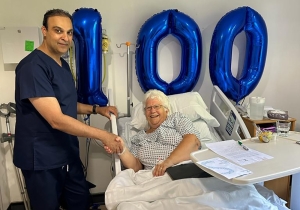 100th Mako Robotic Arm-Assisted Patient!